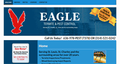 Desktop Screenshot of eagletermiteandpestcontrol.com